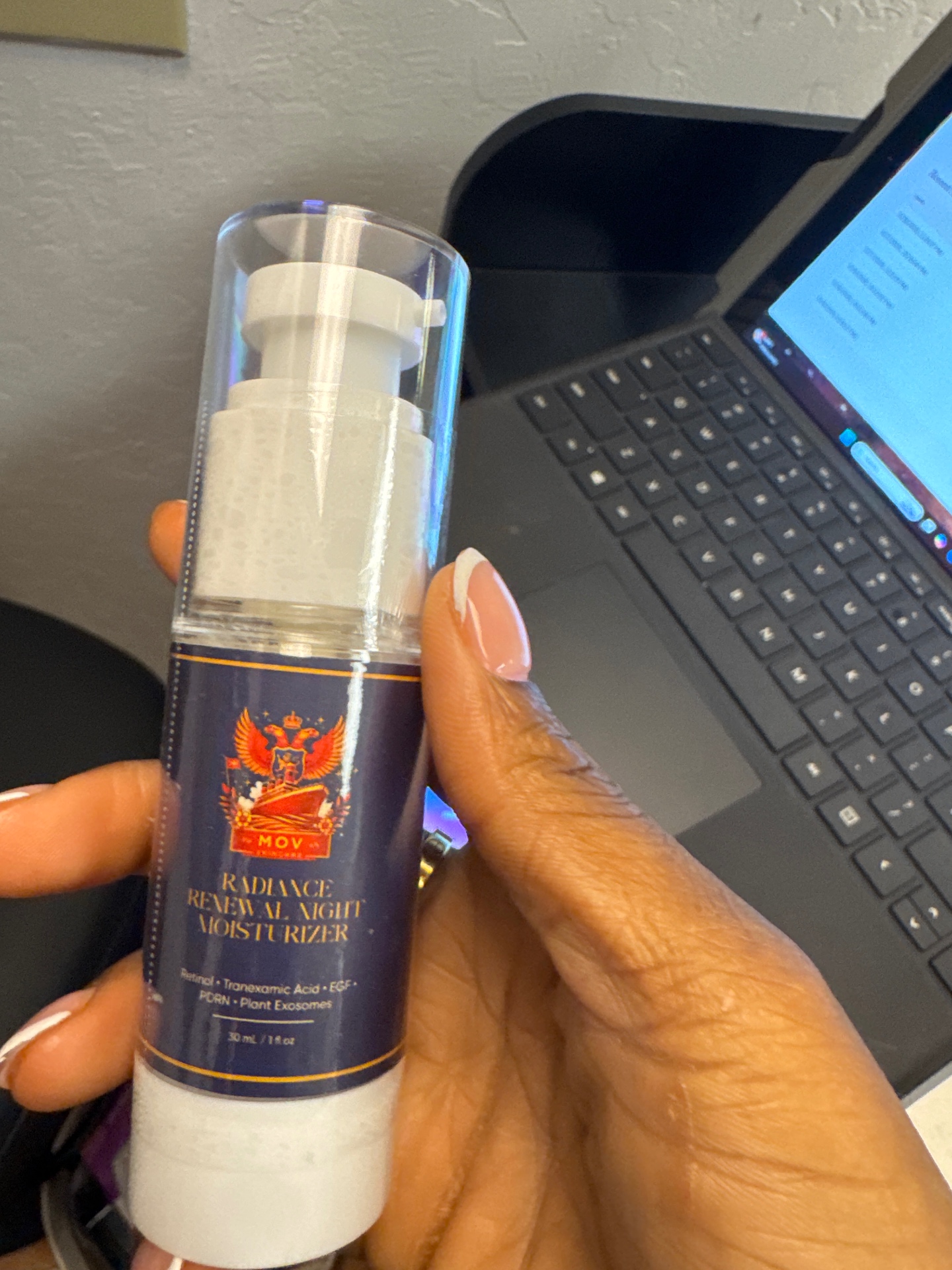 MOV Radiance Renewal Night Moisturizer